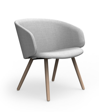 Sola Lounge Chair in grey