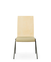 Load image into Gallery viewer, Bella chair, upholstered seat, no arms.
