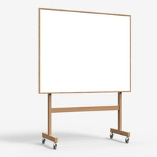 Load image into Gallery viewer, Wood Mobile Whiteboard
